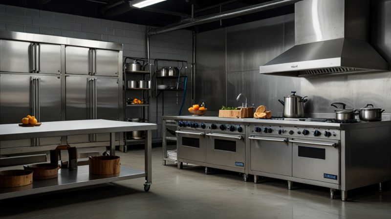 Kinh doanh thiết bị bếp inox công nghiệp